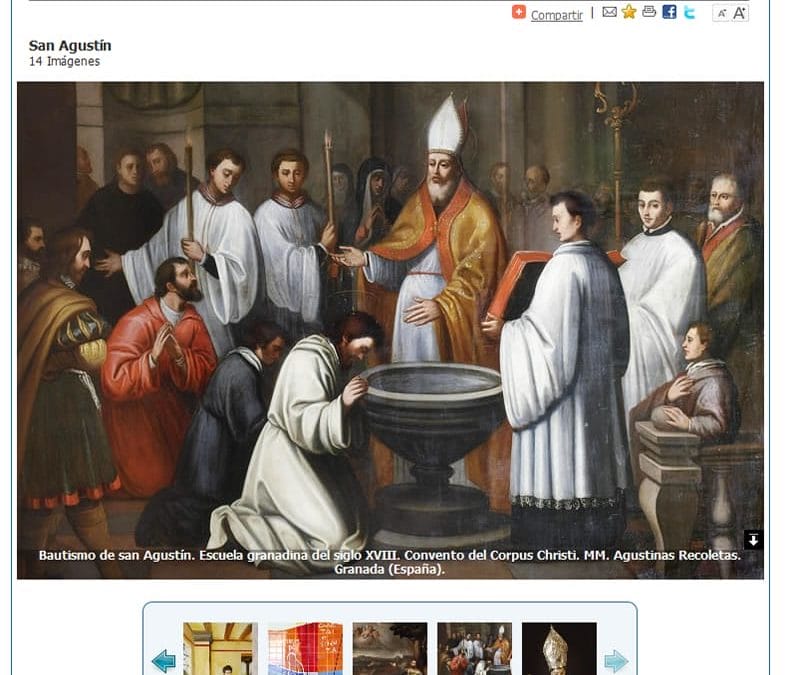 San Agustín inaugura las nuevas galerías de imágenes de la web