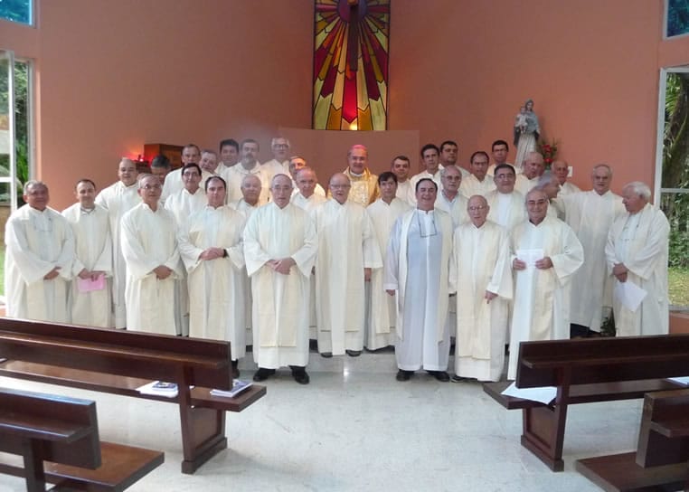 O arcebispo do Rio de Janeiro participa do encontro de priores agostinianos recoletos