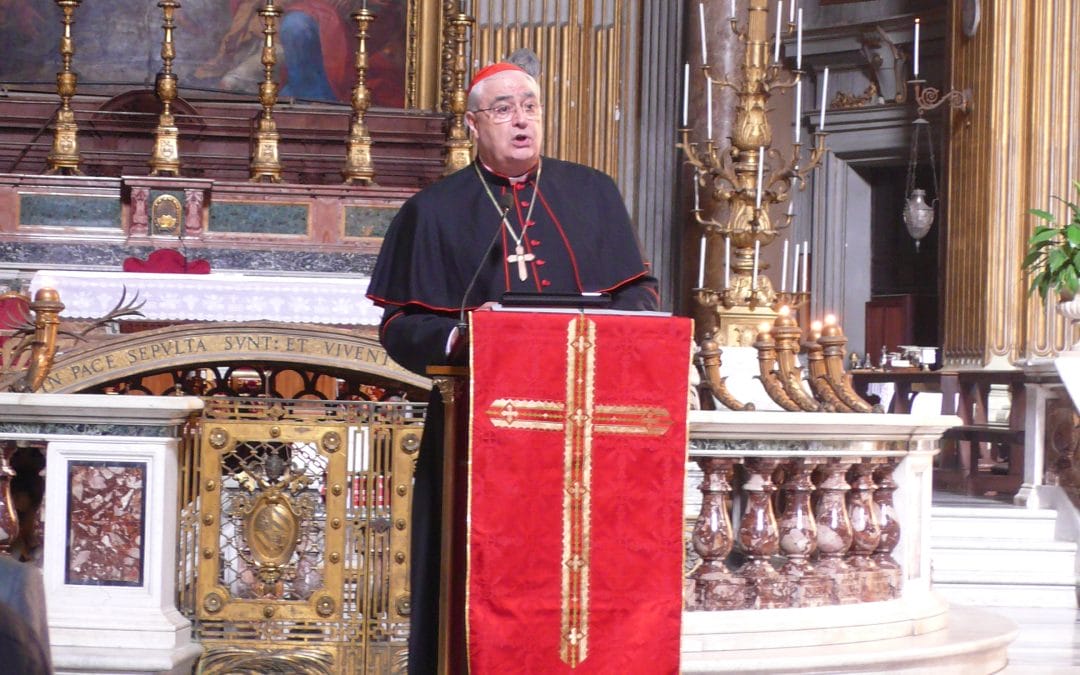 El Cardenal Lacunza da en Roma la catequesis del Jubileo de los  Sacerdotes