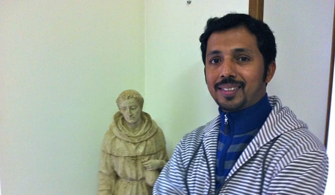 Shyju Joseph: “I left my work to dedicate myself to the poorest and most needy as an Augustinian Recollect.”