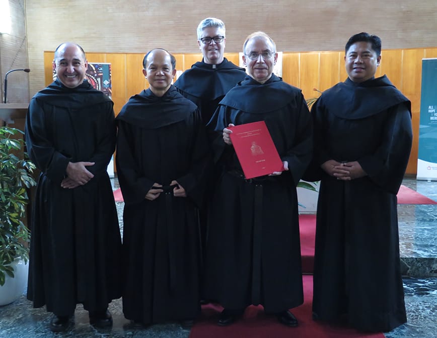 Homage of the General Chapter to the Venerable Servant of God Monsignor Alfonso Gallegos