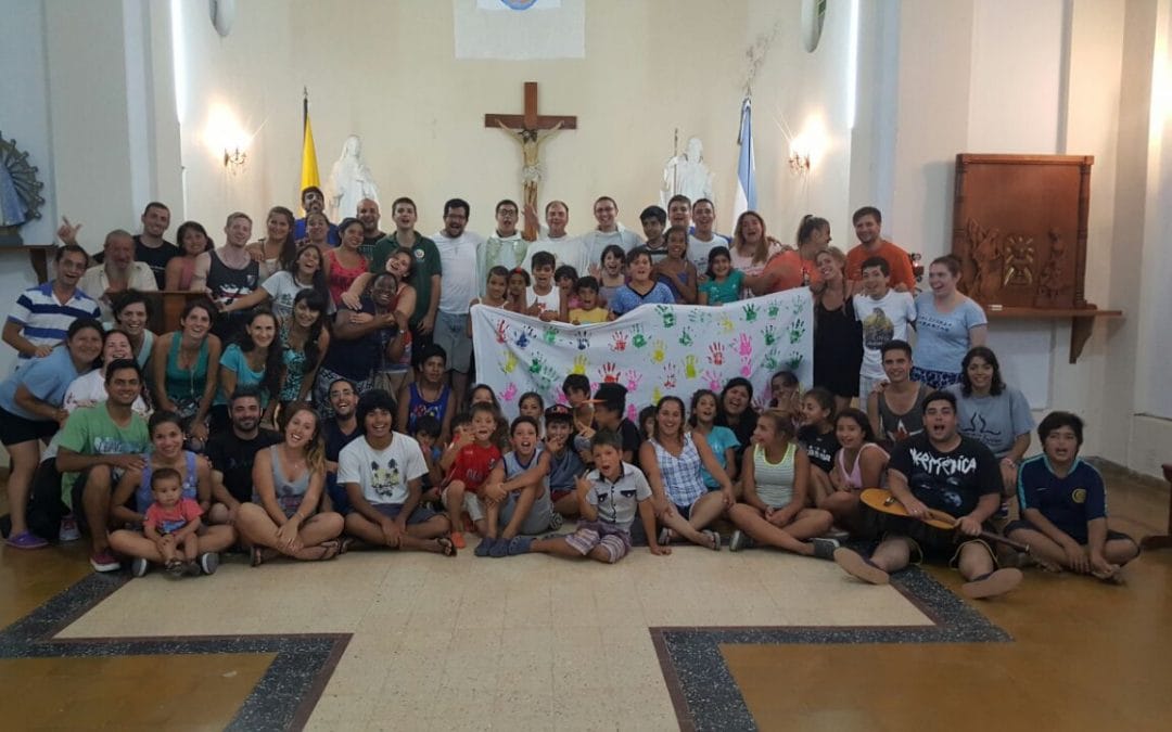 Os jovens agostinianos recoletos (JAR) em missão na Argentina