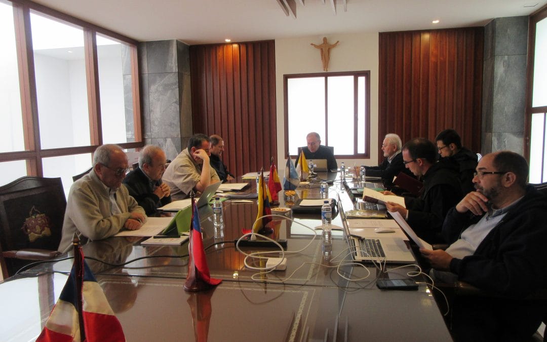 El prior general preside en Bogotá y en Lima las reuniones para la unión de las provincias de la Orden
