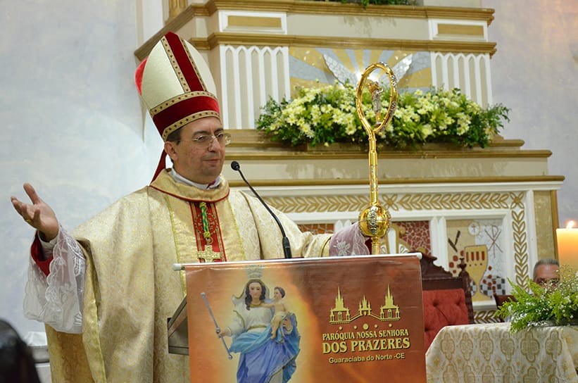 Monseñor Francisco Javier Hernández cede el testigo al obispo diocesano de Tianguá (Brasil)