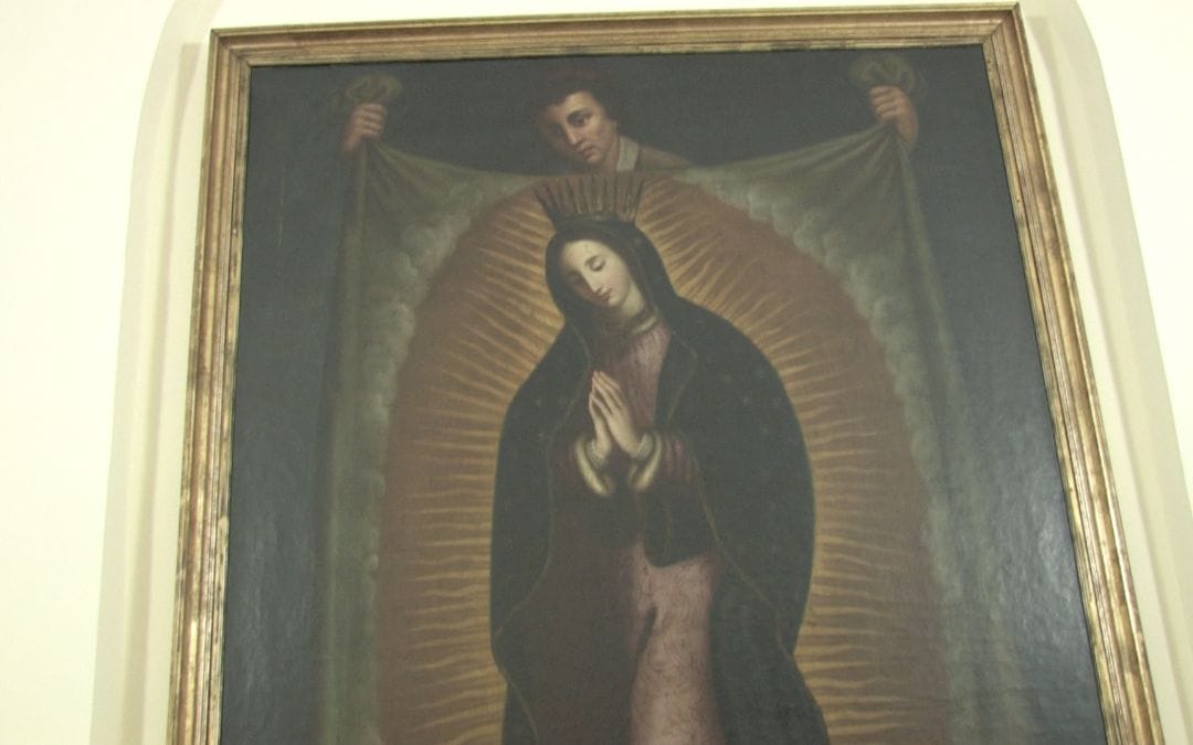 La primera imagen de la Virgen de Guadalupe en Roma que conservan los Agustinos Recoletos