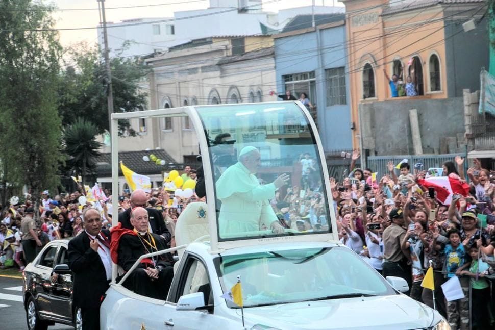 La visita del Papa Francisco a Perú, en primera persona