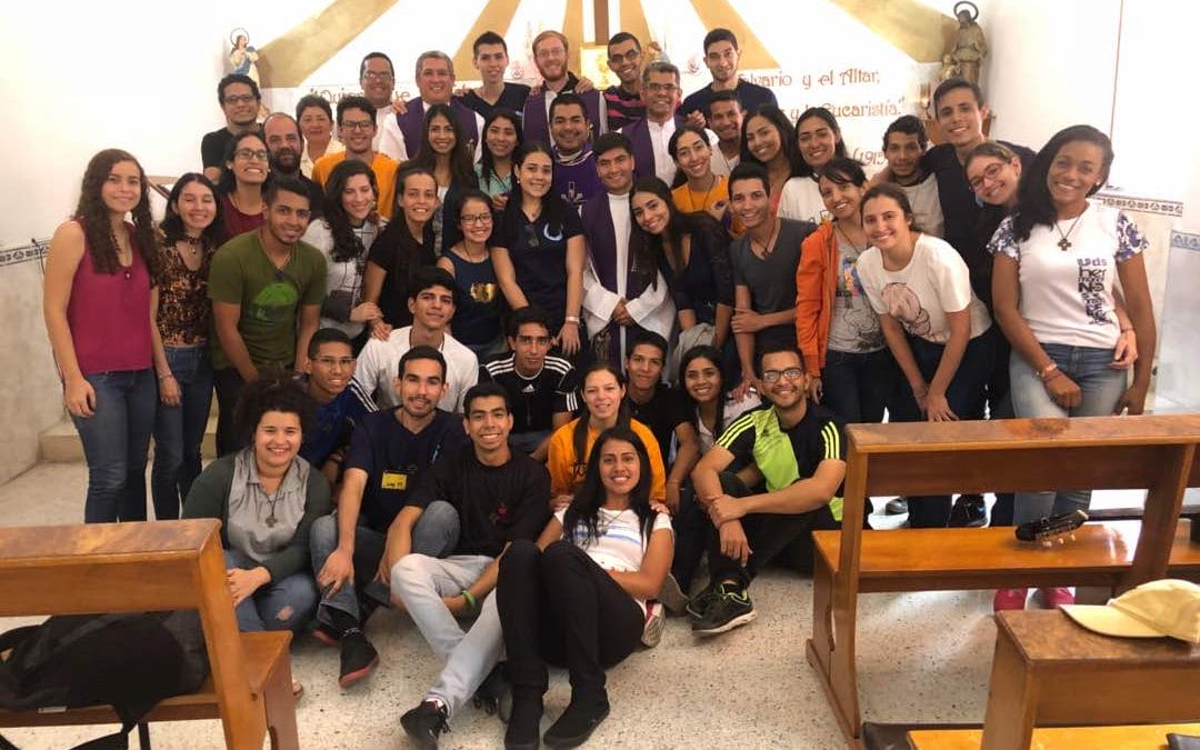 Las Juventudes Agustino Recoletas de Venezuela se unen en un mismo corazón