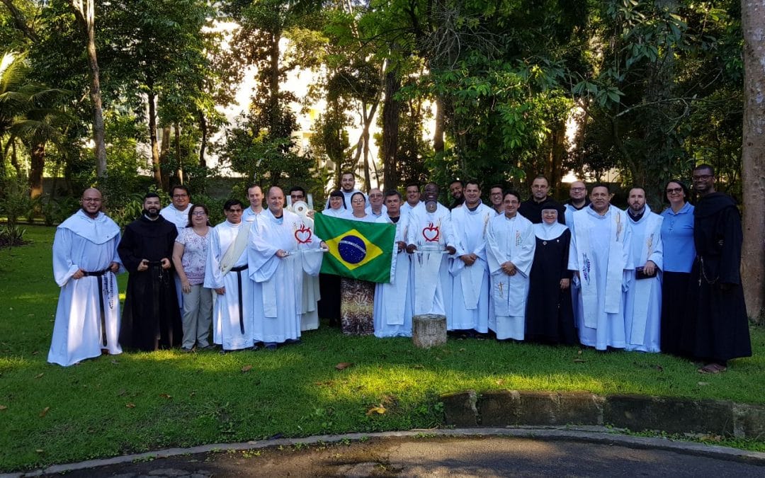 Semana Vocacional 2018: los orientadores de la familia agustino recoleta de Brasil, en unión