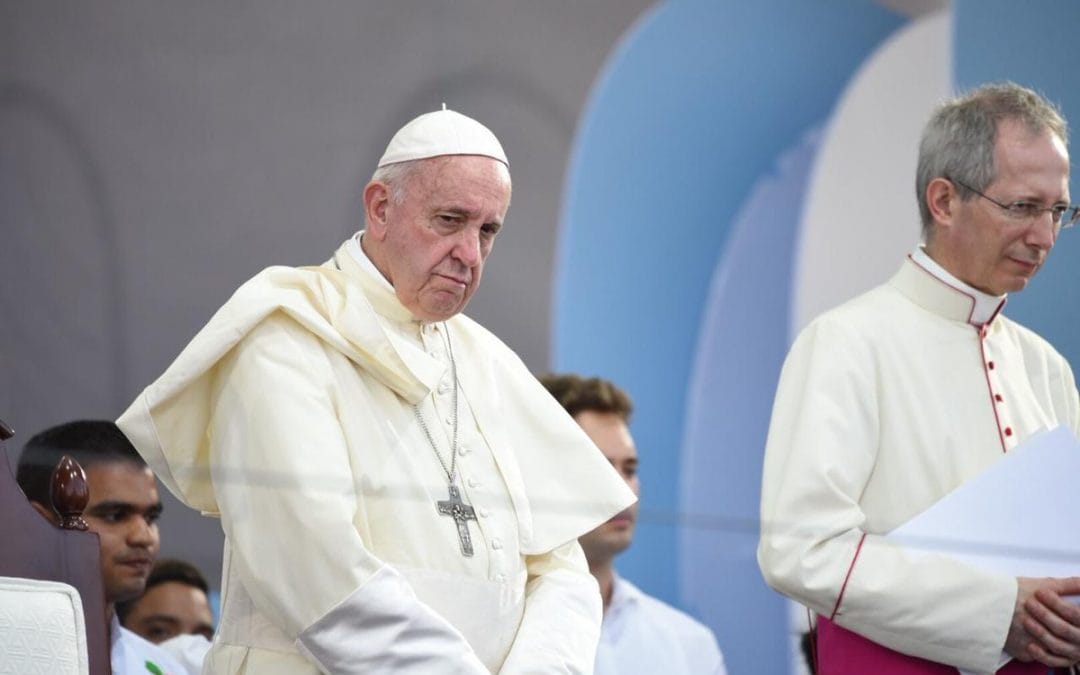 El Papa Francisco, en el Vía Crucis de la JMJ: «Hoy el Vía Crucis de Jesús se prolonga»