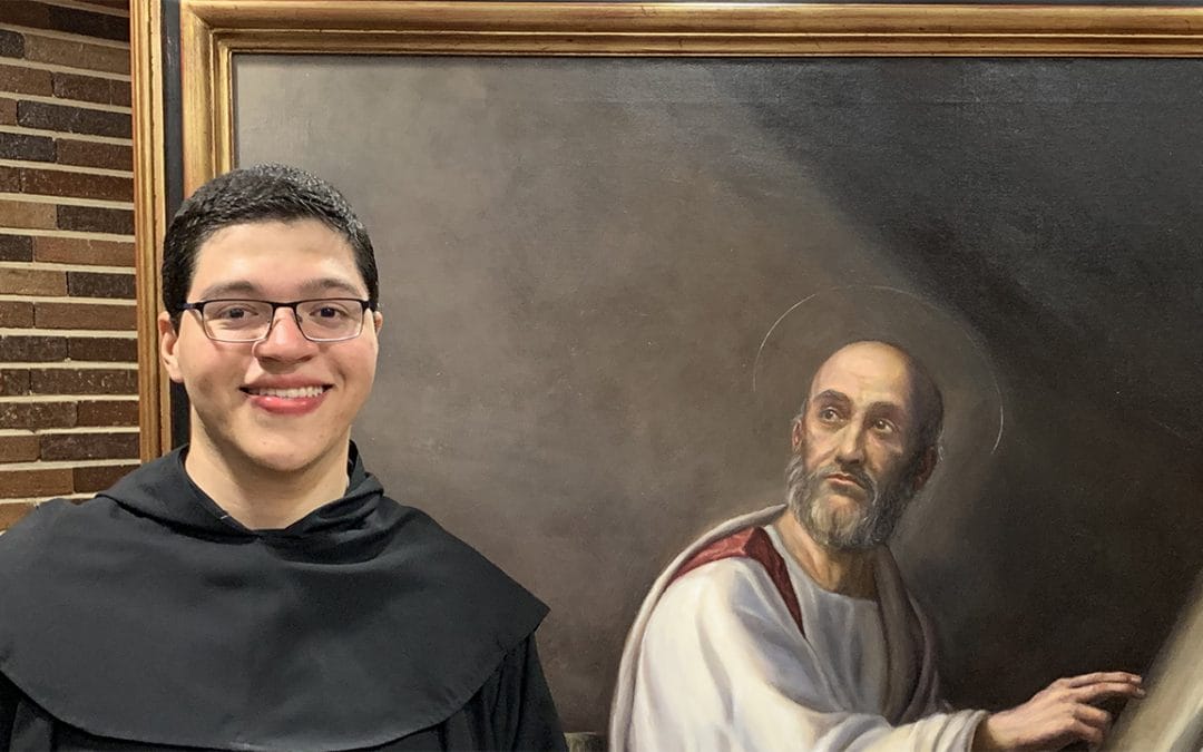 «Tuve miedo cuando comencé a pintar a San Agustín»