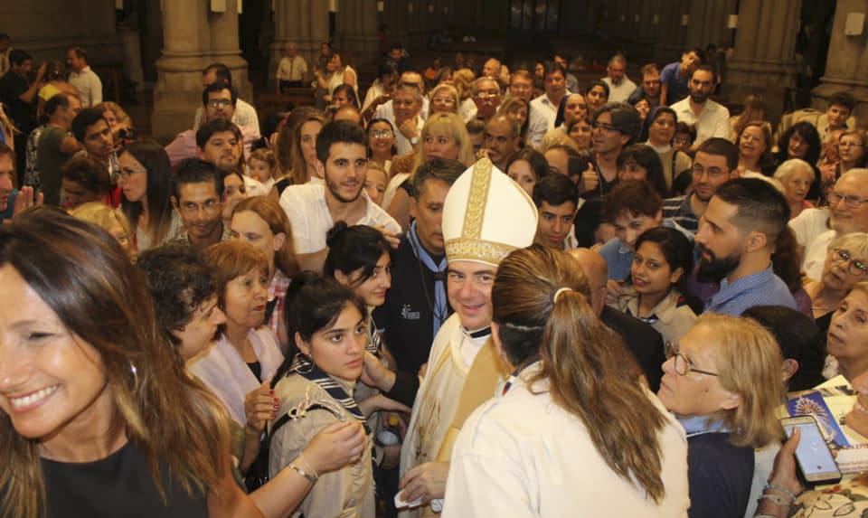 La Iglesia de Mar del Plata recibe con cariño al nuevo obispo agustino recoleto