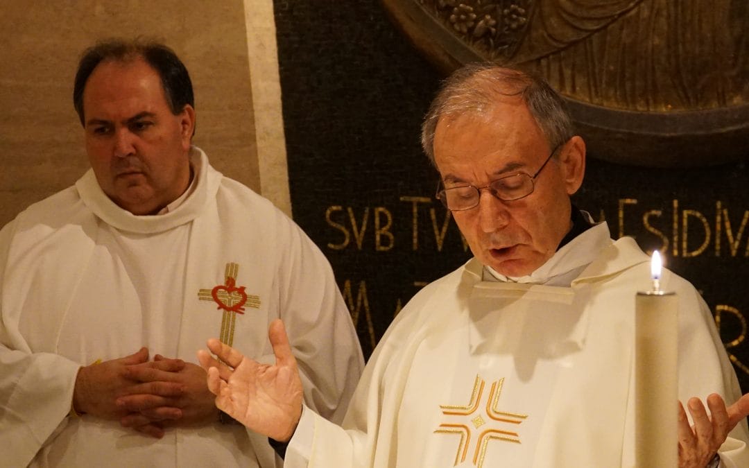 La misa de San José con el Prior General, en Facebook LIVE