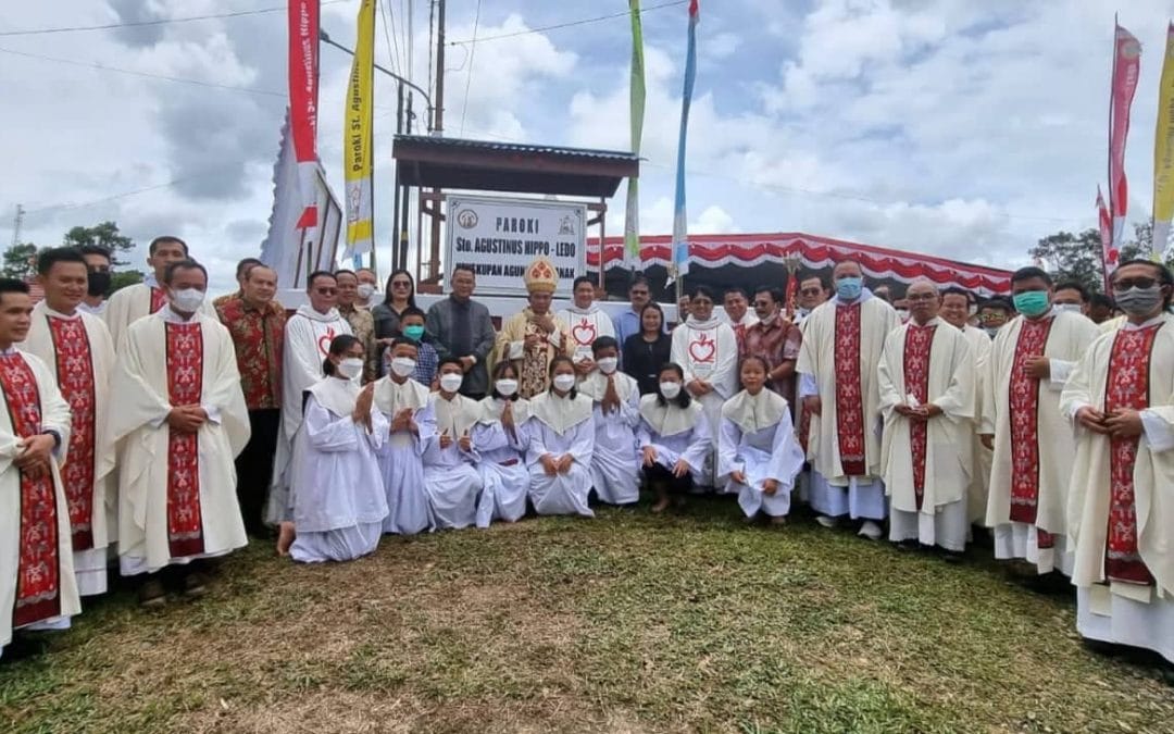 La primera parroquia agustina recoleta de Indonesia