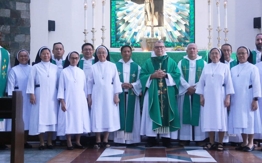 Prior General reflects on forgiveness in his visit to San Carlos