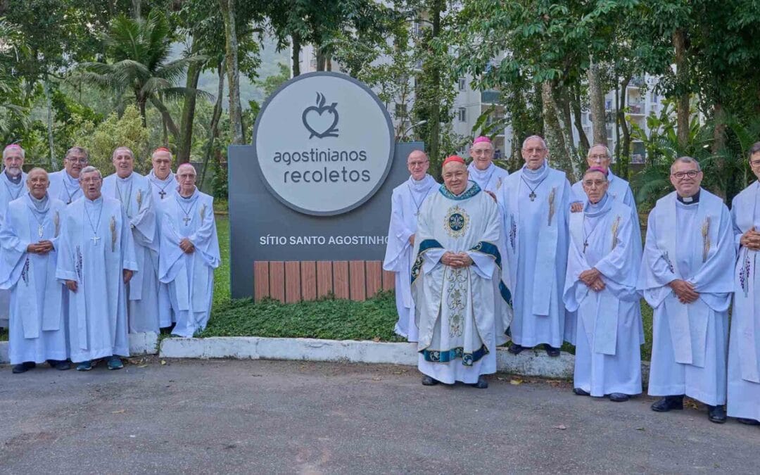 Inicio del Encuentro de obispos agustino recoletos en Brasil