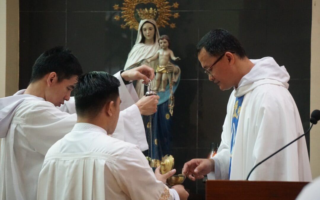 Renewal of vows of simply professed in the Philippines and Vietnam