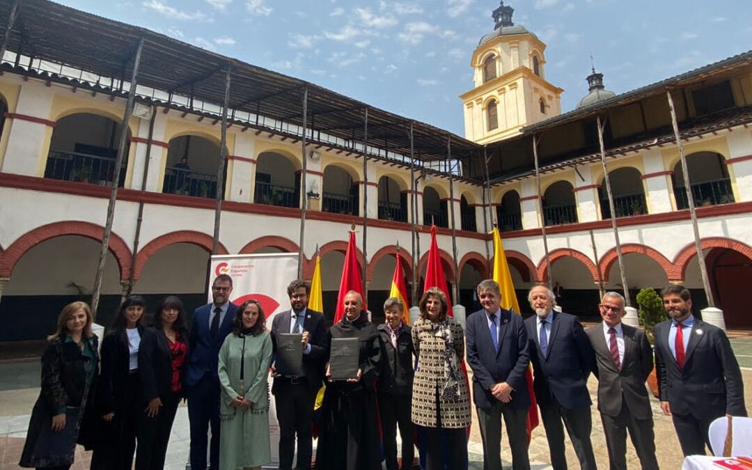 El claustro de San Nicolás de Tolentino renace como centro de arte y cultura en Bogotá