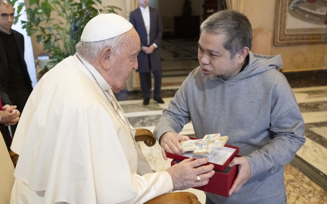 Cruz Laudato Si’, un regalo de ARCORES al Papa Francisco