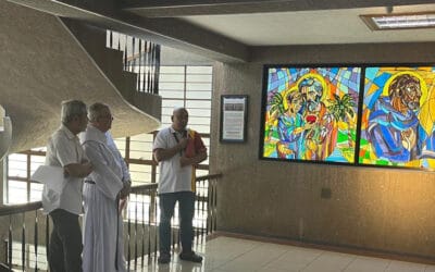 El Prior general bendice una obra artística que une espiritualidad, memoria y misión en Cavite