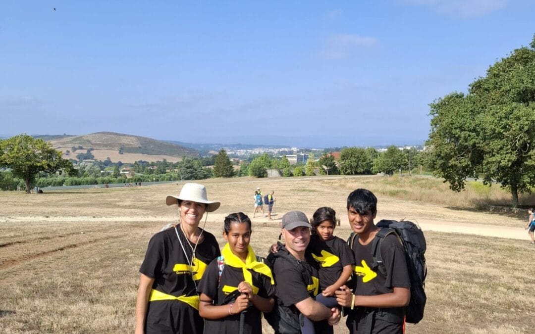 From Grenada to Santiago: a family walking with gratitude and hope